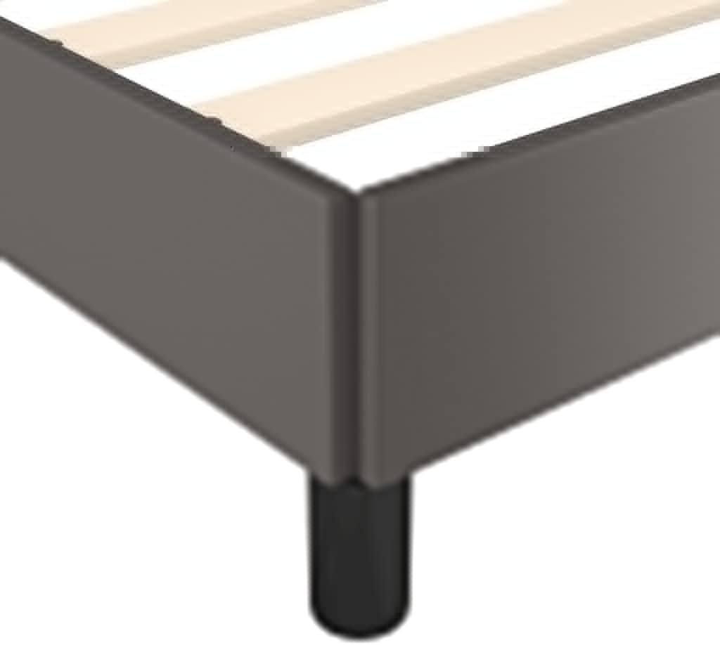 Lechnical Giroletto Grigio 90x190 cm in Similpelle,Mobili,Letti e Accessori,Letti e telai per Letti