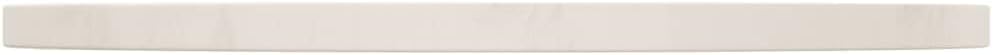 'vidaXL Solid Pinewood Round Table Top - White, Perfect for Dining Room, Kitchen Table; Durable & Easy to Clean (60x2.5 cm)