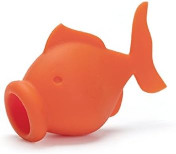 Peleg Design - Silicone Egg Separator Egg Yolk and White- YolkFish Lips Swallow Release- Kitchen Tool Gadget Cooking/Baking Tool Egg Extractor