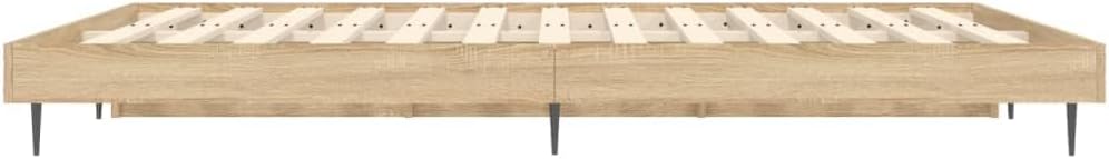 Lechnical Giroletto Rovere Sonoma 140x190 cm in Legno Multistrato,Mobili,Letti e Accessori,Letti e telai per Letti