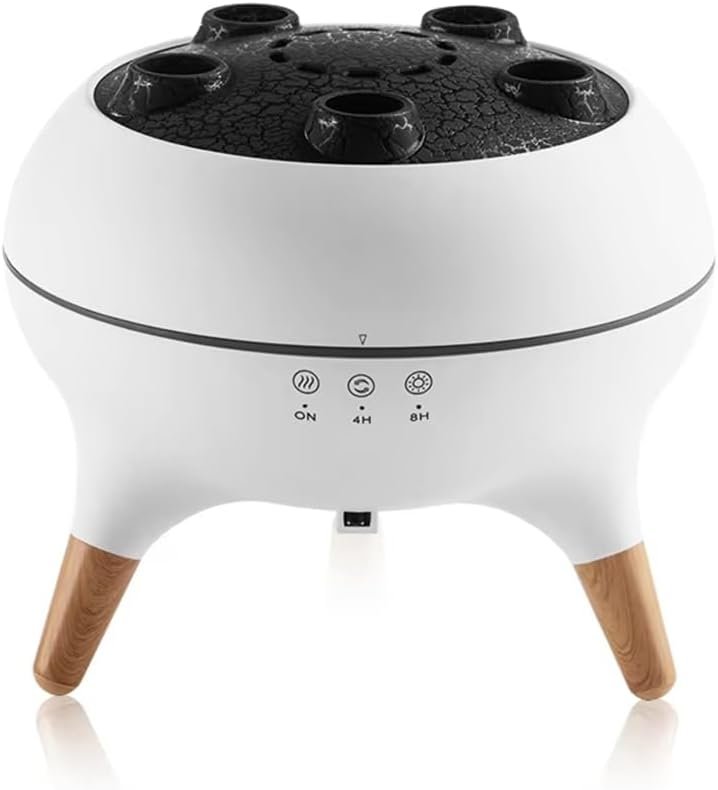 ALGONETO 5- Ports Jellyfish Air Humidifier Desktop Aroma Diffuser Aroma Essential Oil Diffuser US Plug