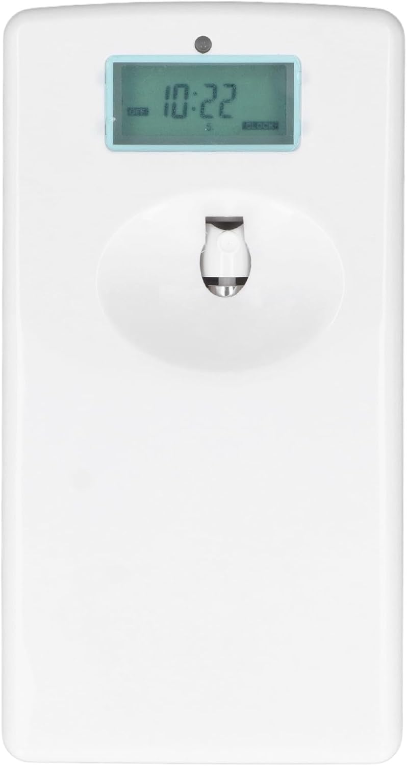 Automatic Perfume dispensers Wall Mounted Aromatherapy Diffuser with Working Time and LED Display for Home Office Bathroom Hotel KTV