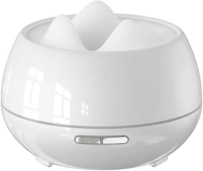 HIONJIN Aromatherapy Essential Oil Diffuser Remote Control Electric Air Humidifier Home Electric Cool Mist Maker Fogger(OneColor)