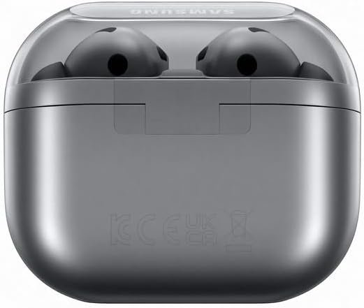 Samsung Galaxy Buds3Pro, Wireless Bluetooth Earbuds with Adaptive Noise Control, Sweat and Water Resistance, AI translator, Hi-Fi Sound, 360 Audio – Silver (CAD Version & Warranty)
