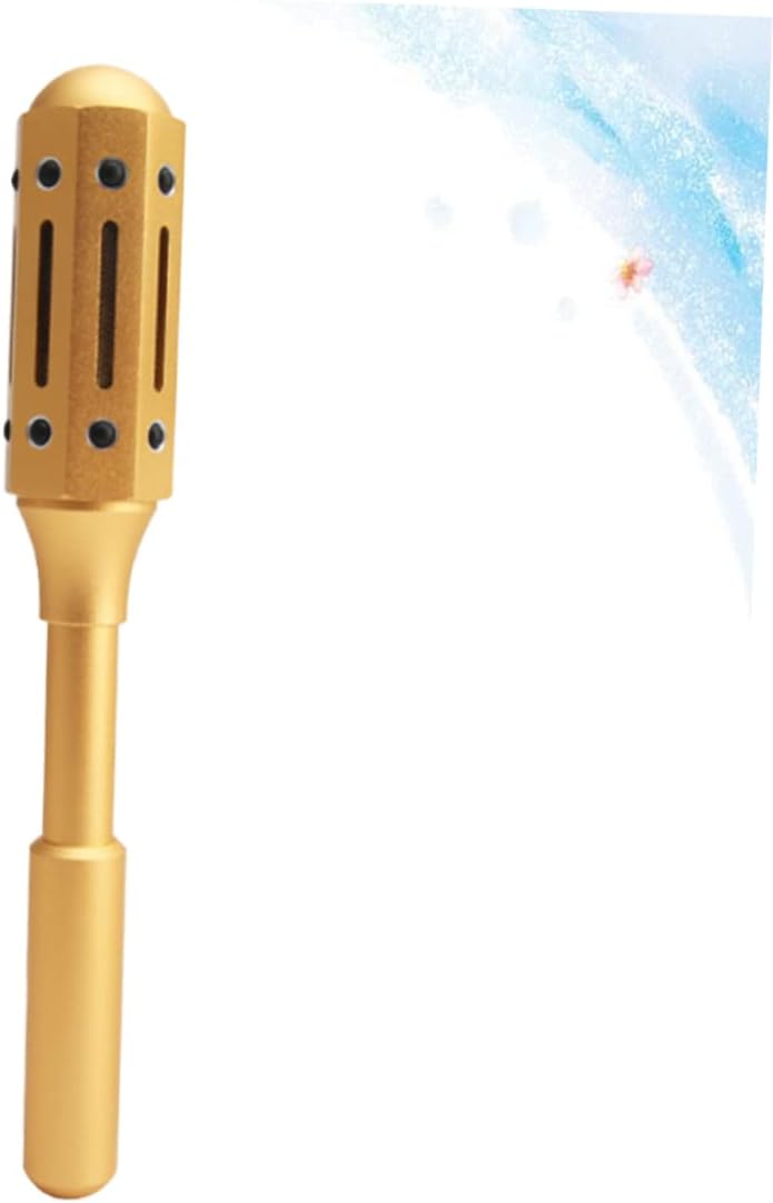 Ipetboom 1Pc Moxibustion Massage Roller Aluminum Moxa Stick with Rotation for Full Massage Convenient Durable