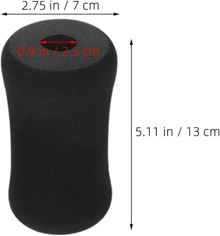 SUPVOX 6 Pcs Foam Foot Pads Rollers Machine Tube Leg Foam Roller Pad Replacement for Home Gym Exercise Machines Equipments