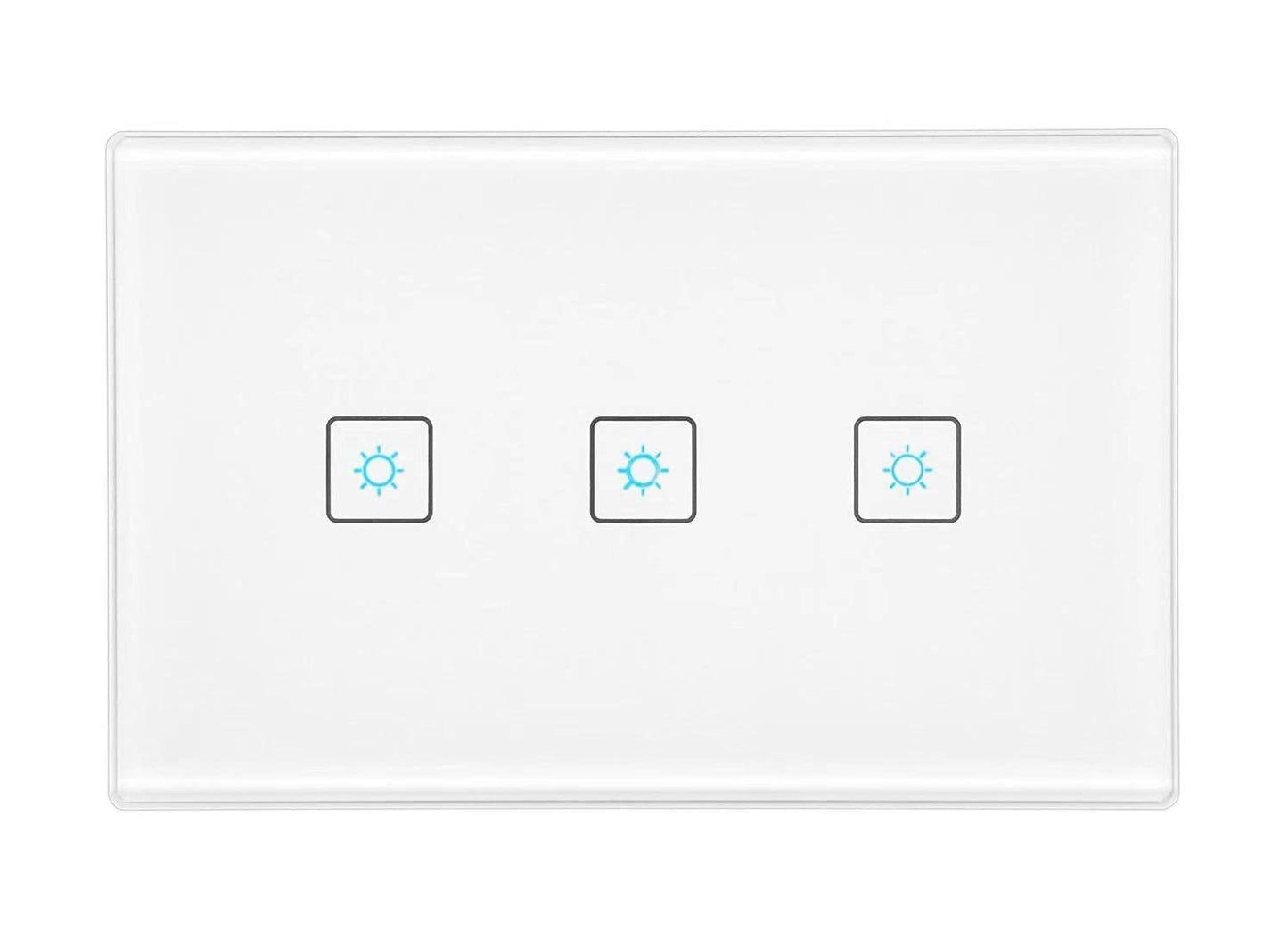 ZigBee Smart 3 Gang 2 Way Light Switch for Home Automation and Voice Control