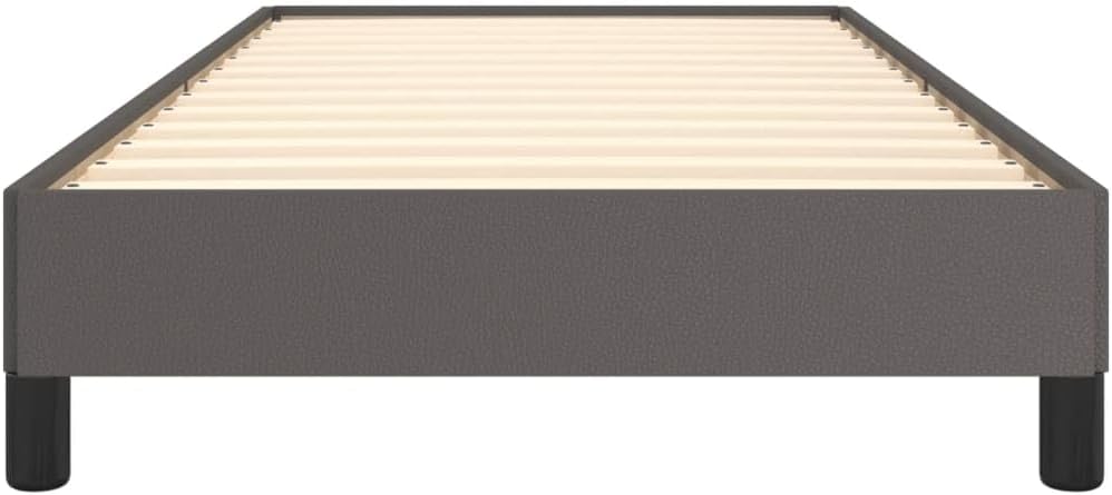 Lechnical Giroletto Grigio 90x190 cm in Similpelle,Mobili,Letti e Accessori,Letti e telai per Letti