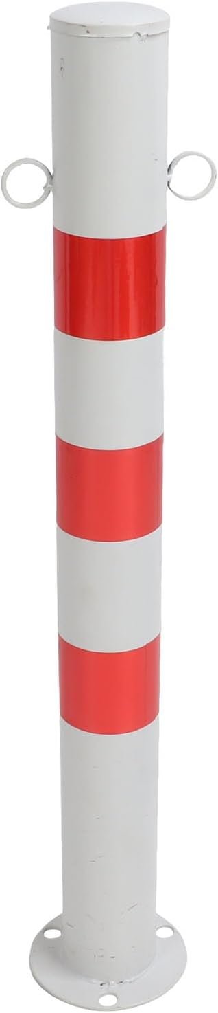 Colori di Avvertimento 75 Cm Barriere Stradale Post con 2 Alette per il Controllo del Traffico, la Lavorazione Sottile, Avvertimento Efficace