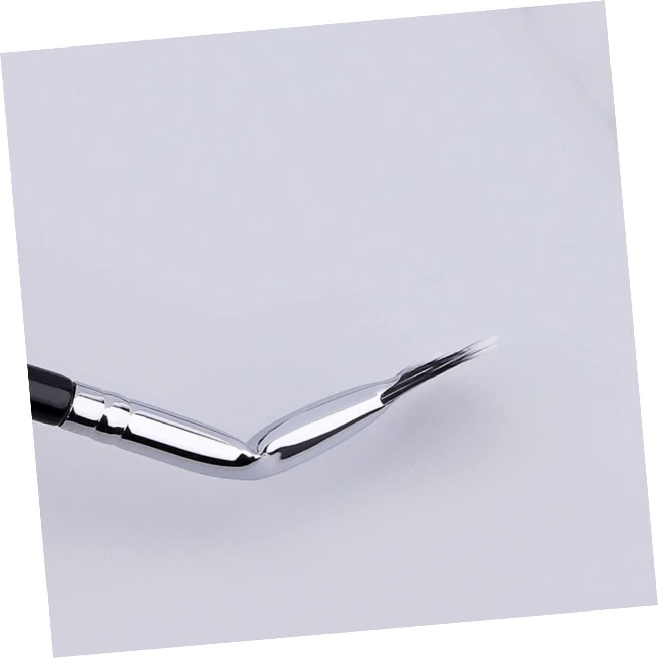 Happyyami 2Pezzi Spazzole Curve Per Sopracciglia e Inferiori Accessori Per Make Up Professionali Per Applicazione Precisa e Dettagliata