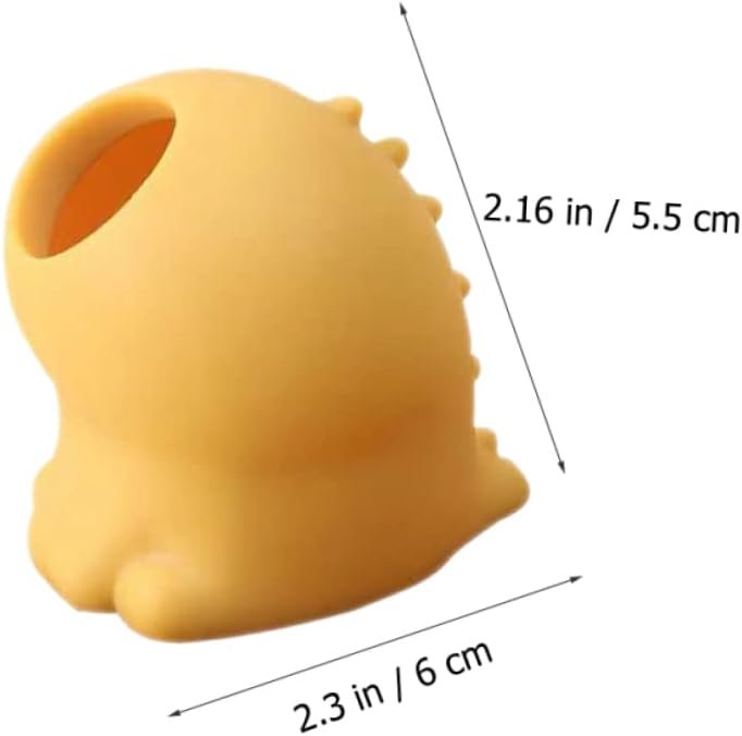 CRILSTYLEO 2Pcs Silicone Egg Separator Egg Yolk Divider Kitchen Gadgets for Baking Cooking and Food Prep Easy