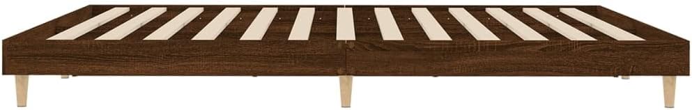 Lechnical Giroletto Rovere Marrone 120x200 cm in Legno Multistrato,Mobili,Letti e Accessori,Letti e telai per Letti