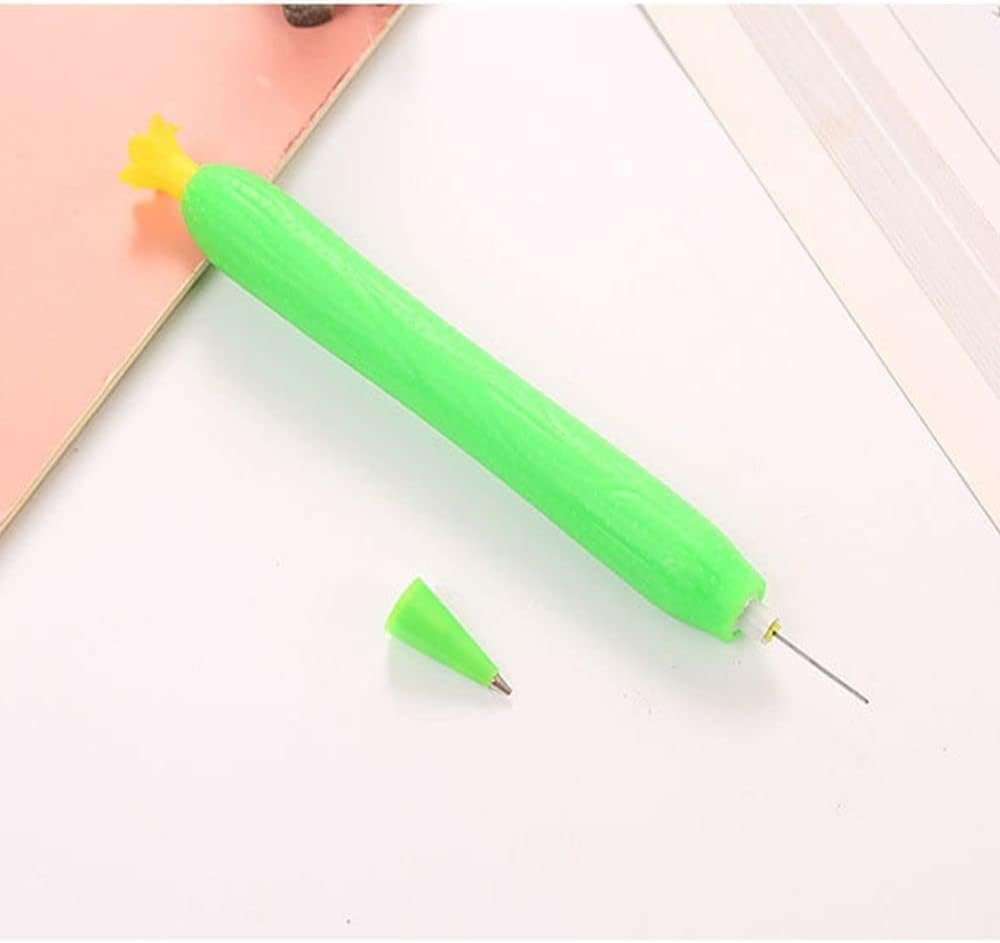 Galyacht 1Pcs Yellow Banana Kawaii Mechanical Pencils, Retractable Press Pens Creative Automatic Pens, School Stationery Writing Supplies Mechanical Pencils