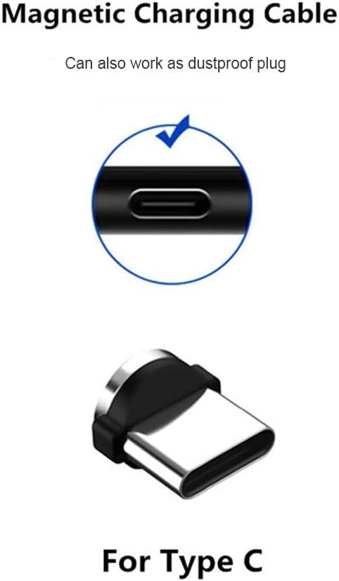 15pcs USB C Magnetic Adapter Type C Connector Tips Head Magnetic Phones Cable Adapter for Type C Devices