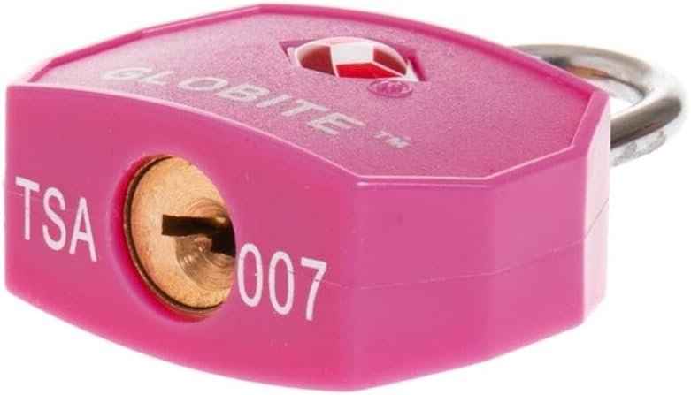 Globite TSA Luggage Locks 2pk, Pink