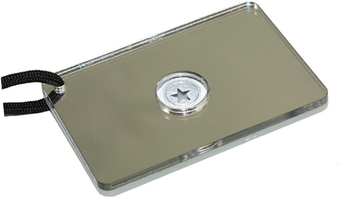 Parliky Reflective Mirror Multi-Function Mirror Small Mirror Accessory Reflector Mirror Outdoor Accessories
