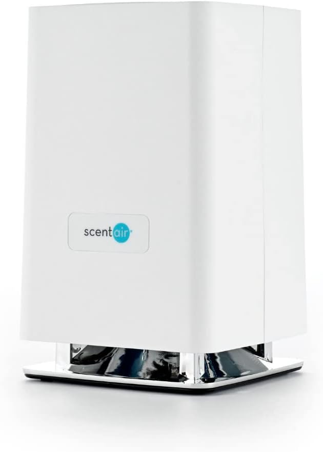 Whisper Home | Diffuser Machine, Scents up to 800 Sq. Ft Room, Compatible with Alexa & Google, WiFi & Bluetooth Enabled, Cartridge Sold Separately, White