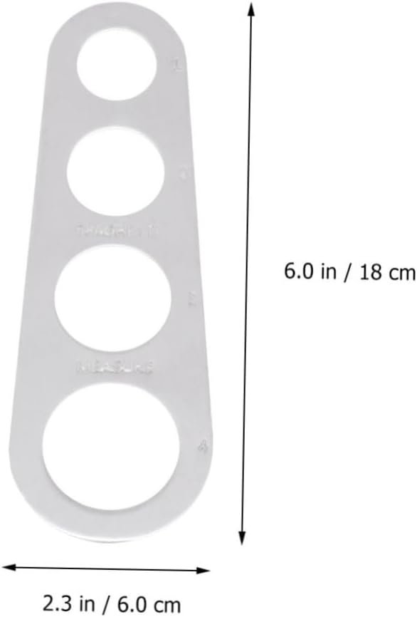 3Pcs Noodle Measuring Ruler Noodle Cooking Tool Noodle Maker Noodle Maker Mass Measuring Tool Noodle Gauge Spaghetti Meter MAGICLULU
