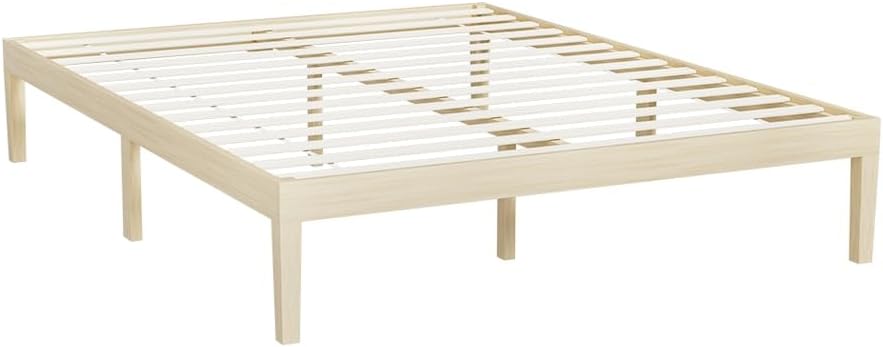 Artiss 2-in-1 2X Single Bed Frame Trundle Platform Wooden Timber Frames Beds Base Bedroom Room Decor Home Furniture for Kids, Toddler and Adult, Modern Design Fits with Standard Mattress White