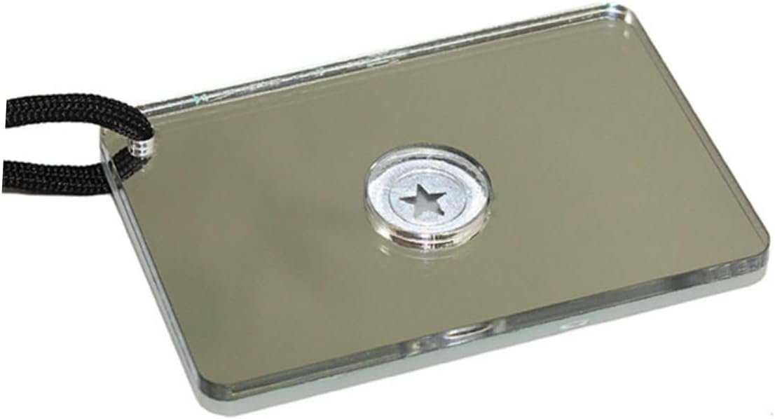 BCOATH Outdoor Accessories Survival Emergency Mirror Field Reflector Signal Mirror Multi-Function Mirror