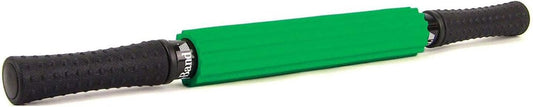TheraBand Roller Massager +, Muscle Roller Stick for Self-Myofascial Release, Deep Tissue Massage Rolling Pin, Trigger Point Release, Muscle Soreness, Best Gift for Runners, Athletes, Crossfit
