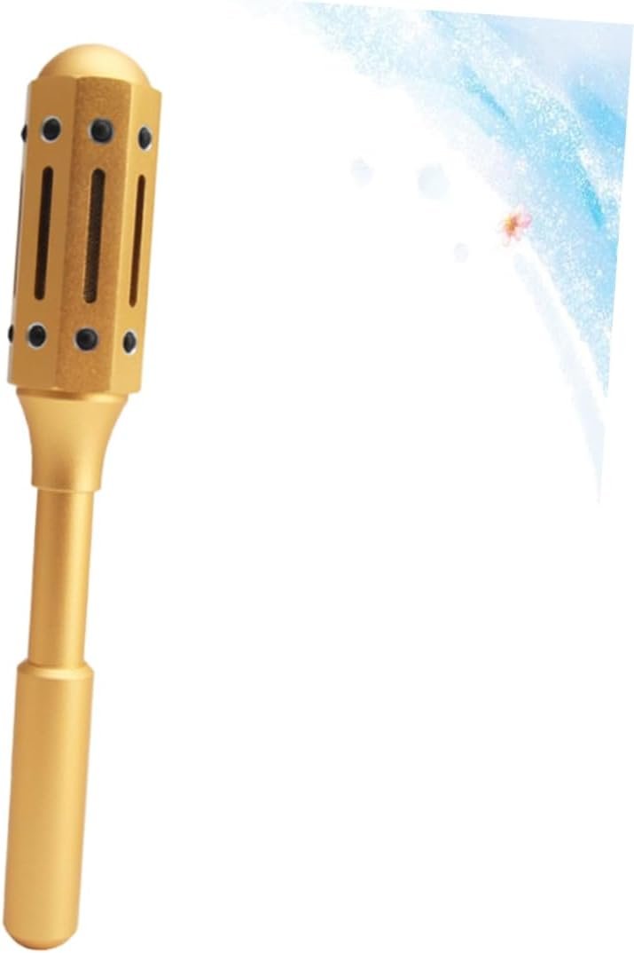 BEBEMOKO 1Pc Aluminum Moxibustion Massage Roller Ergonomic Moxa Stick for Full Body Relief