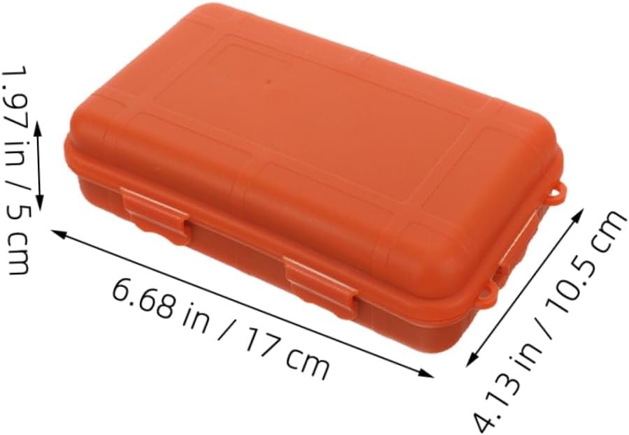 SWOOMEY Box Survival Storage Box Capacity Outdoor Survival Device Organizer Sealed and Shockproof Tool Case