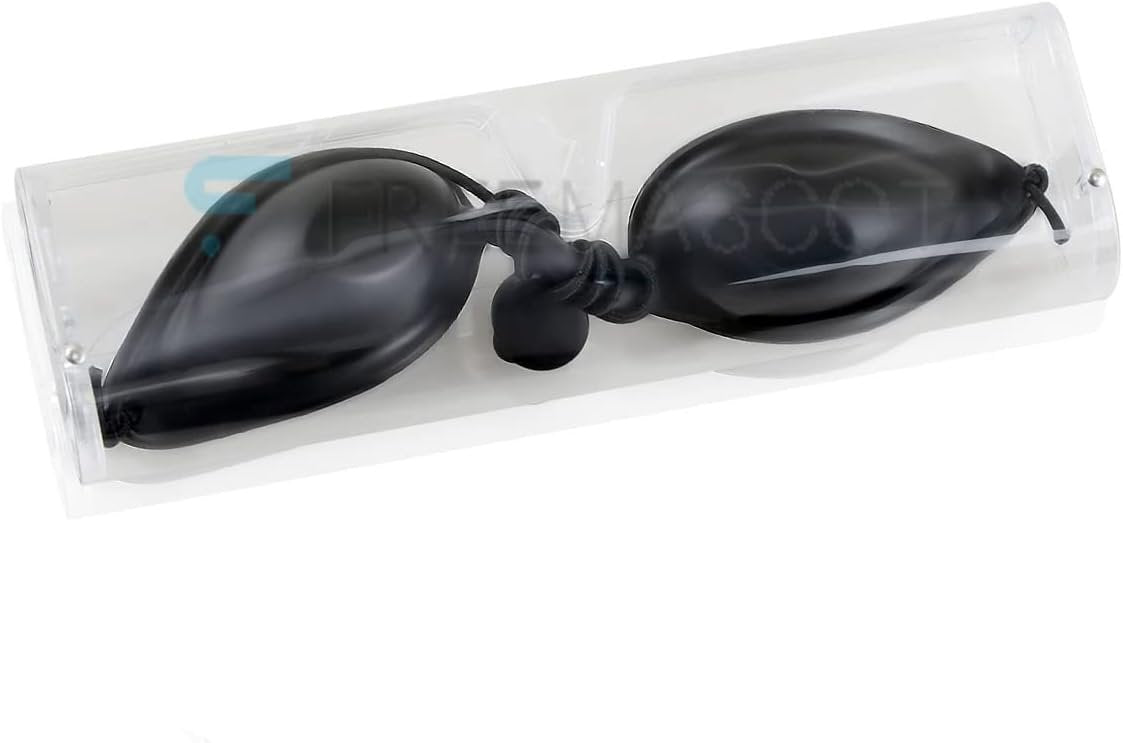FreeMascot IPL Safety Eyewear for IPL Treatment Patients Full Protection for Tanning & Light Therapy