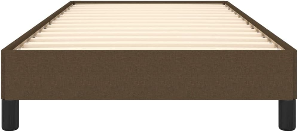 Lechnical Giroletto Marrone Scuro 90x200 cm in Tessuto,Mobili,Letti e Accessori,Letti e telai per Letti