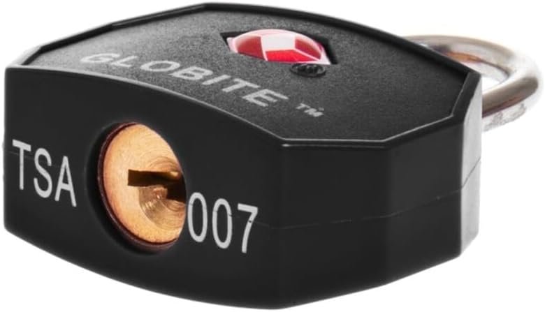 Globite TSA Luggage Locks 2pk, Black
