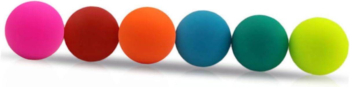 Holibanna 2 Pezzi Palla Da Massaggio Adulti Massaggiante Massaggio Palla A Forma Di Terapia Posteriore Yoga