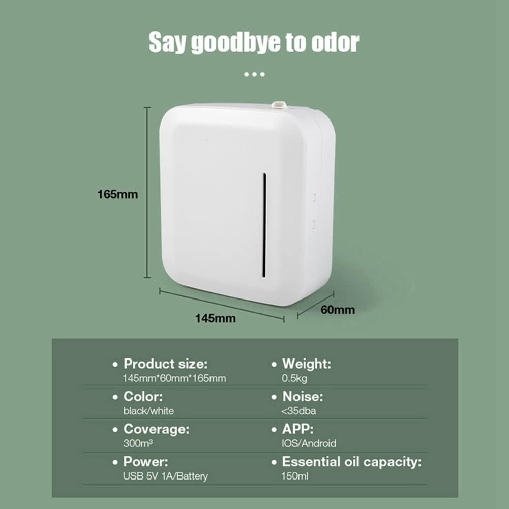 IsMwav White Intelligent Aromas Fragrances Machine 150Ml APP Control Air Freshener Oil Diffuser for Home Office