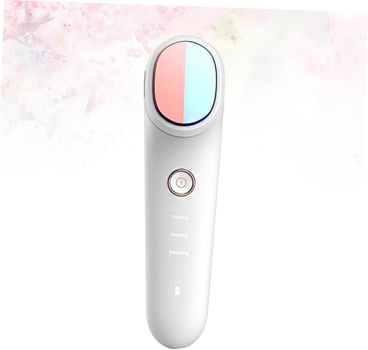 NULYLU Cold Hot Compress Beauty Apparatus USB Rechargeable Face Massage Device for Facial Sculpting Moisture Absorption and Skin Care for Home