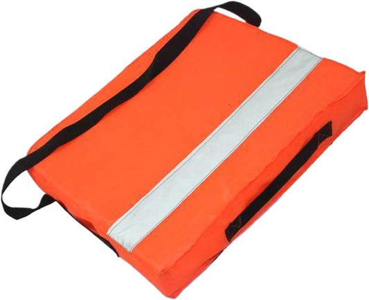 Boat Cushions Flotation, Throwable Seat Cushion, Life Preserver for Swimming, Kayak, Canoe, Safety Rescue Tool with Strap, 13.78 x 17.72 x 2.36 inches, Portable and Sturdy