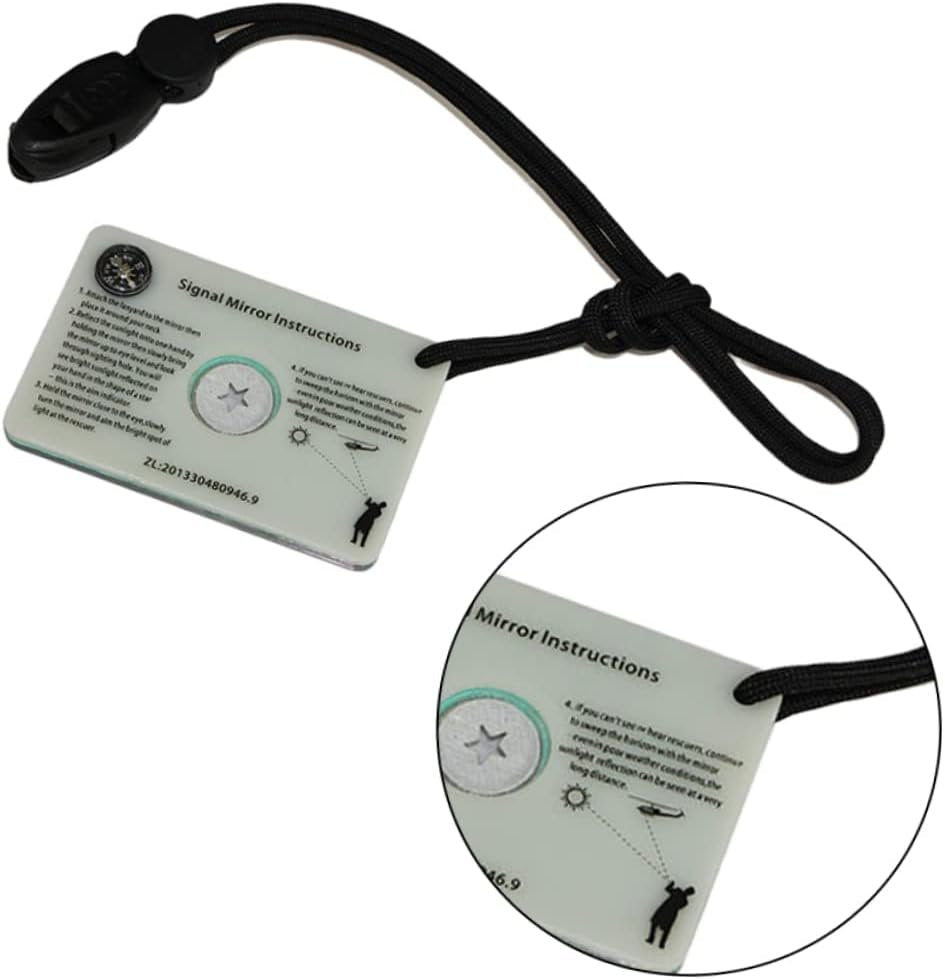 Parliky Reflective Mirror Multi-Function Mirror Small Mirror Accessory Reflector Mirror Outdoor Accessories