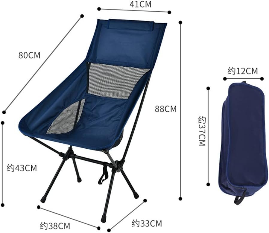 Portable Folding Camping Chair,Foldable Camping Chair,Lightweight Folding Camping Chair,Portable Outdoor Chairs with Carry Bag for Fishing, Picnic, Camping,Hiking,Outdoor Travel