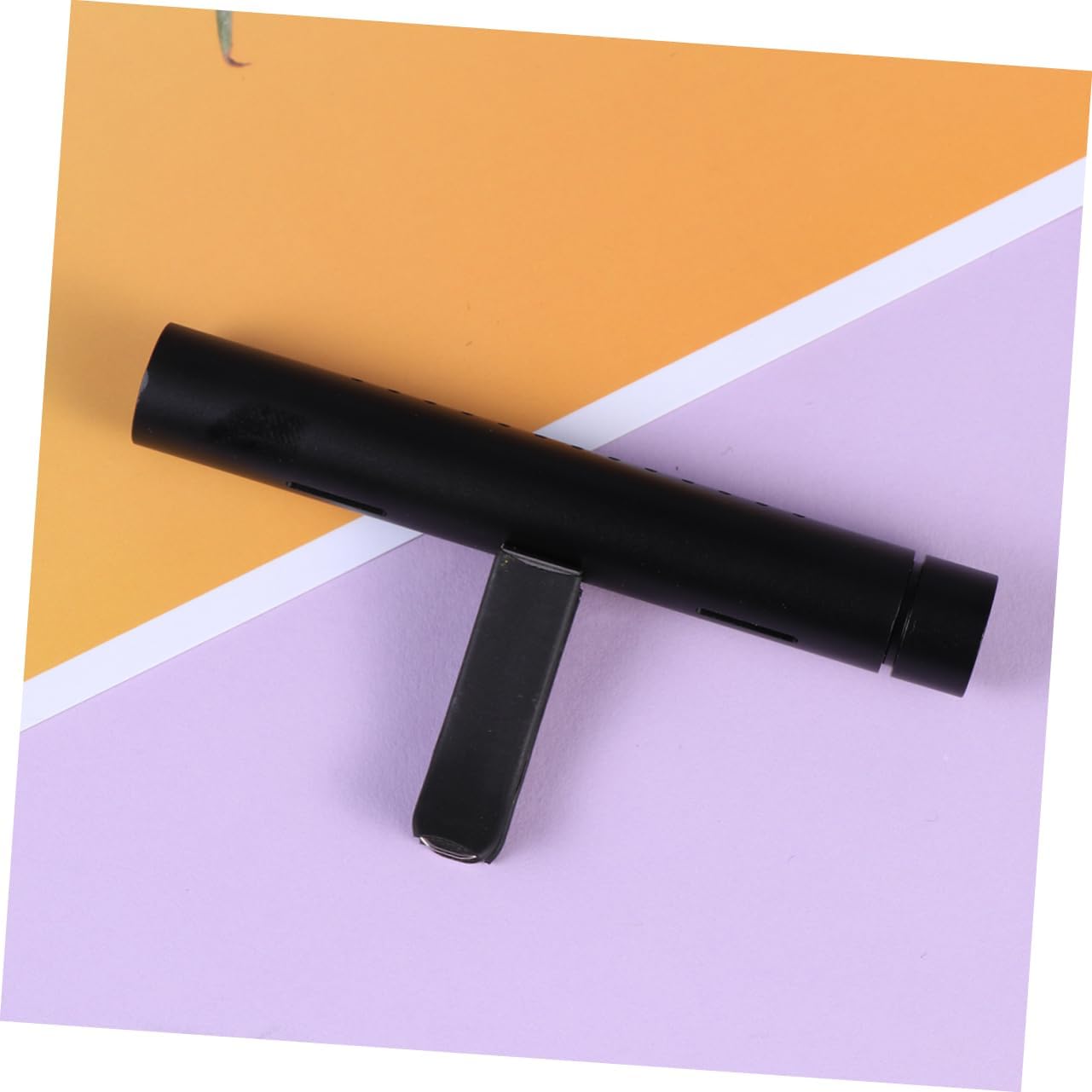Gogogmee Car Aromatherapy Diffuser Stick Elegant Air Freshener for Vent Includes Replacement Stick Aroma Control Stylish Black Design for Essential Oils and Car
