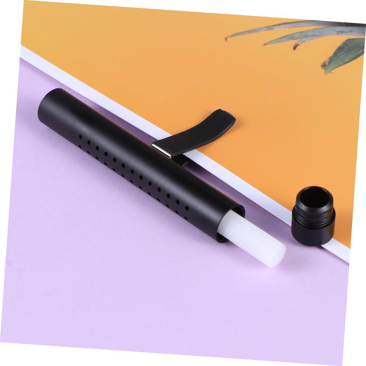 GANAZONO Car Aromatherapy Diffuser Stick Elegant Black Air Vent Freshener with Aroma Control Replacement Stick Essential Oil Car Air Diffuser for Charming Atmosphere