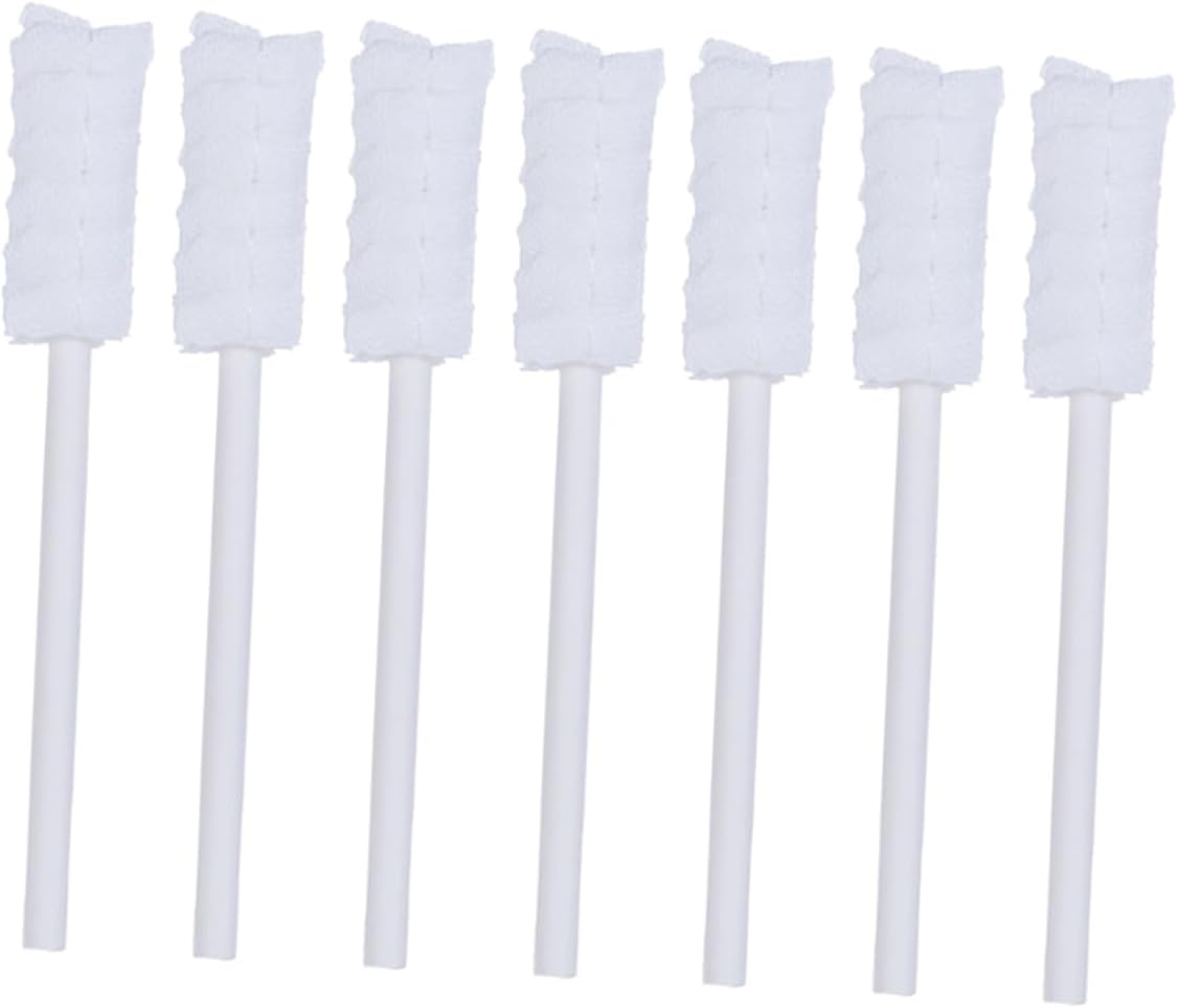 PACKOVE 1set Mouth Swabs Soft Gauze Oral Care Cleaning for Safe and Practical Mouth Care for Boys and White 10pcs