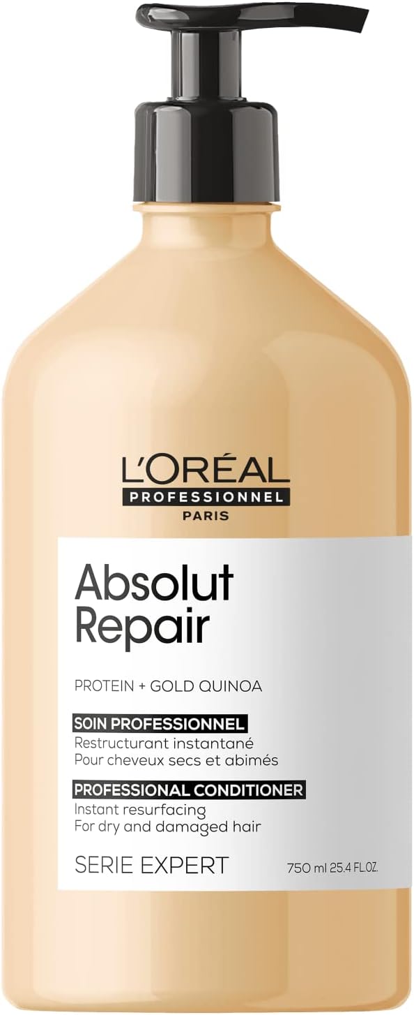 L'Oreal Professionnel Serie Expert Absolut Repair Protein + Gold Quinoa Conditioner 750 ml
