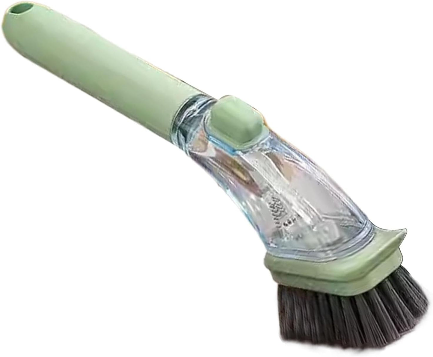 Soap Dispensing Dish Brush | Kitchen Essential Cleaning Brush | Multi Purpose Cleaning Brush | Handheld Soap Brush | Dish Cleaning Tool Ergonomic Design For Pans, Sink