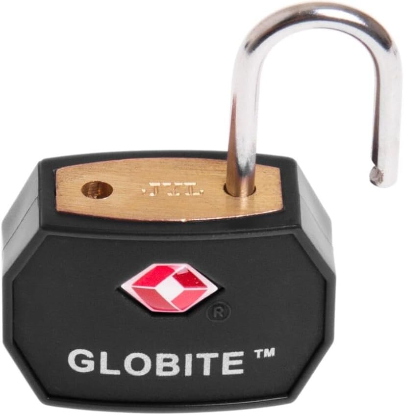 Globite TSA Luggage Locks 2pk, Black