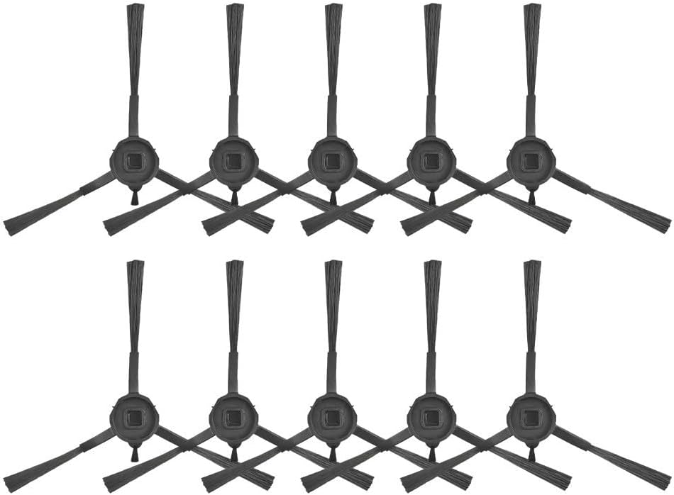 Essential Cleaning Accessories Replacement Side Brushes for All Models of EZVIZ Vacuum Cleaners (Pack of 10)