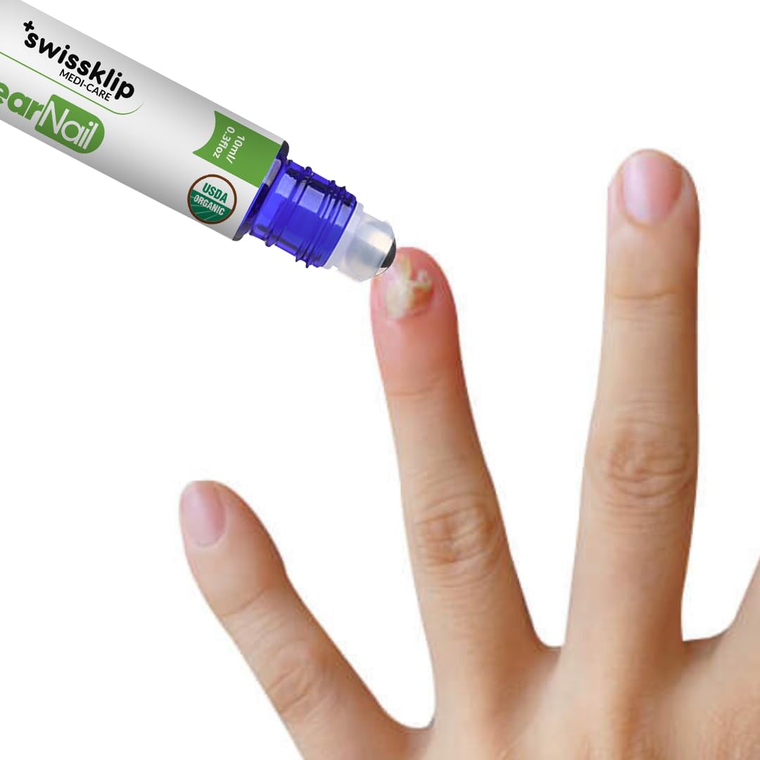 Swissklip Medi-Care Toenail Stick I Natural Solution for Healthy Nails I Suitable For Foot, Toe, and Fingernail I For Brittle Toenails – 10ml / 0.3 Fl. Oz. Pack of 1 - Made in USA