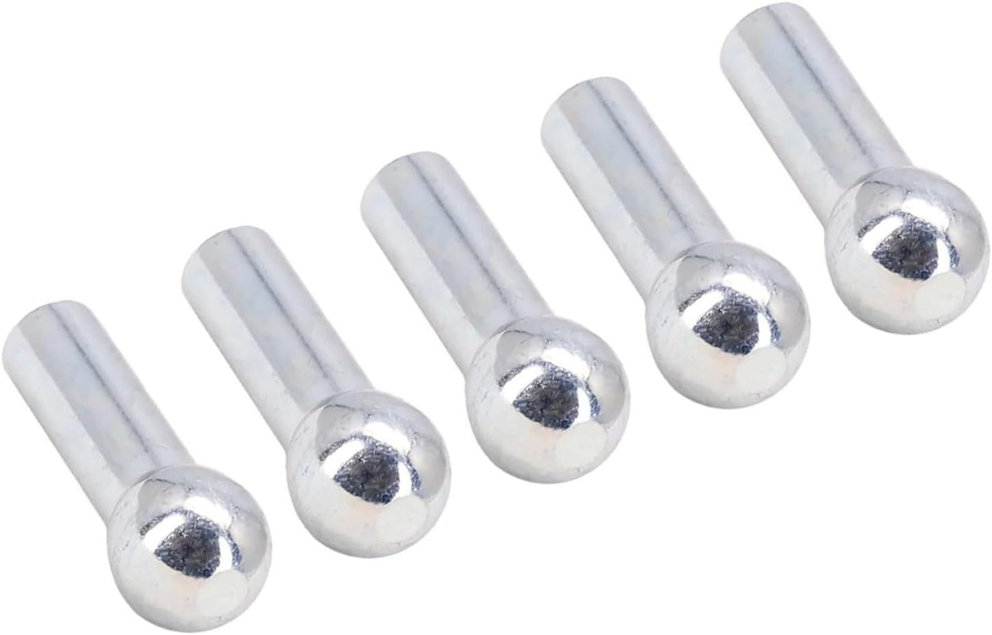 WEZCHUGHAOL 5 Pcs Gym Machine Accessories for 6mm Wire Rope Cable Ball Stopper Interface Port Components, Fitness Equipment Wire Rope Port Joint Replacement Parts for Home Gym Machine Use