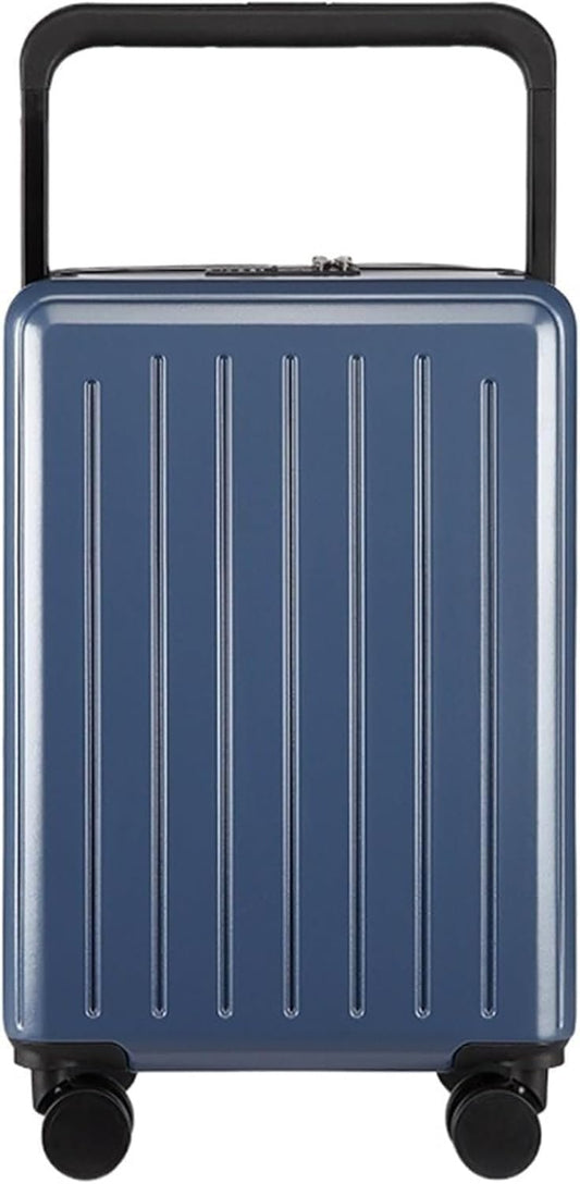 20in Travel Suitcase Carry-On Luggage with Security Combination Lock, 360° Universal Spinner Wheels, Lightweight and Durable ABS/PC Hard Shell Luggage for Business & Leisure