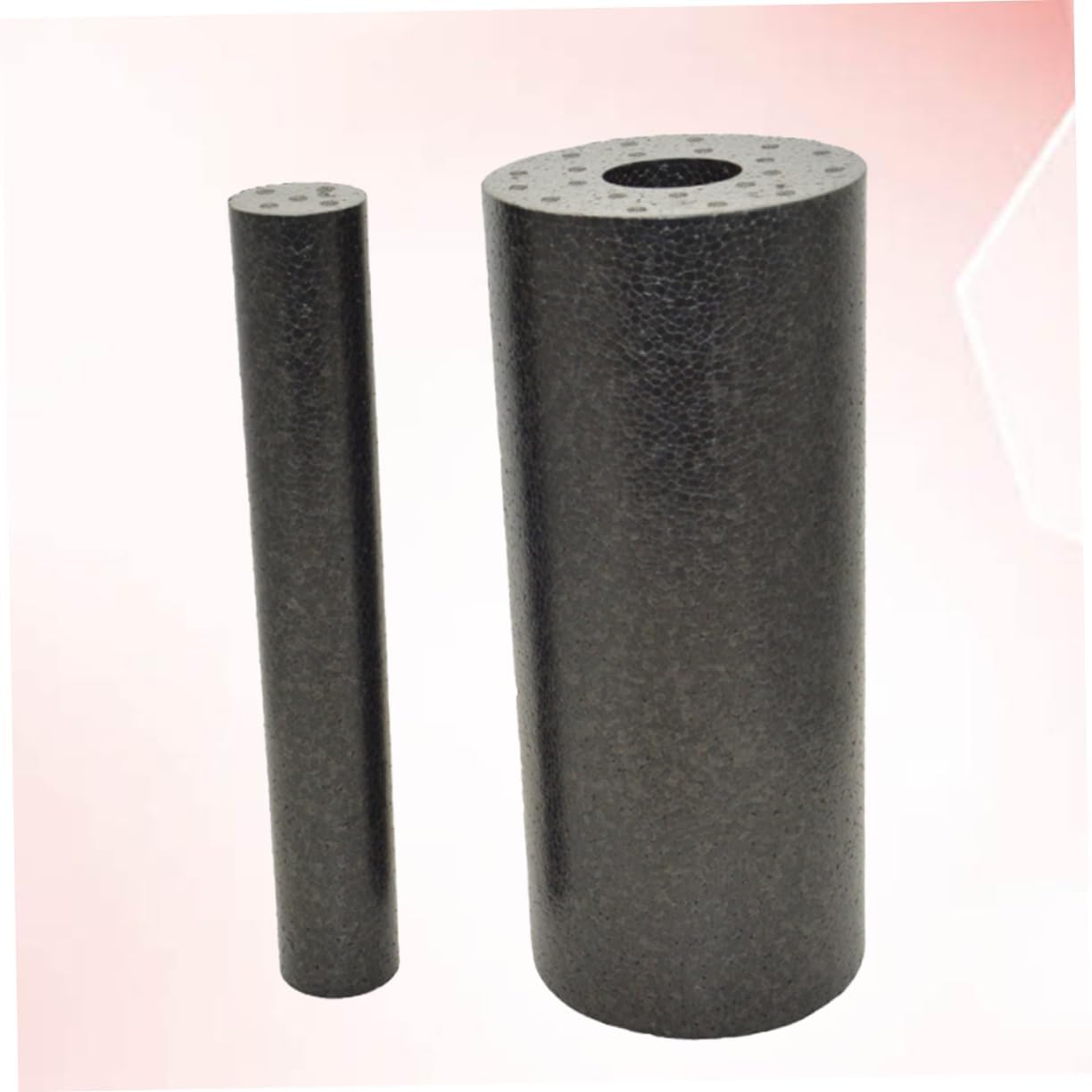 HEMOTON 1 Albero di massaggio colonna yoga Massagni per la schiena massaggiante per la schiena Ginnastica muscolo schiuma per l'allenamento muscolare Black
