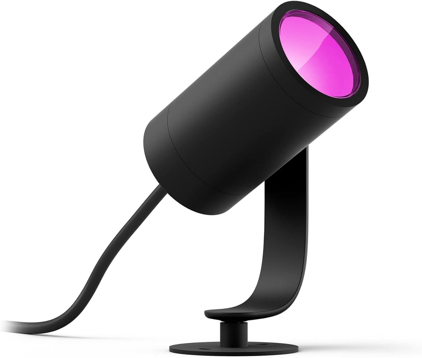 Philips Lighting Hue Lily LED Integrated Garden Spotlight Base Set 1x8W RGBW Black SELV