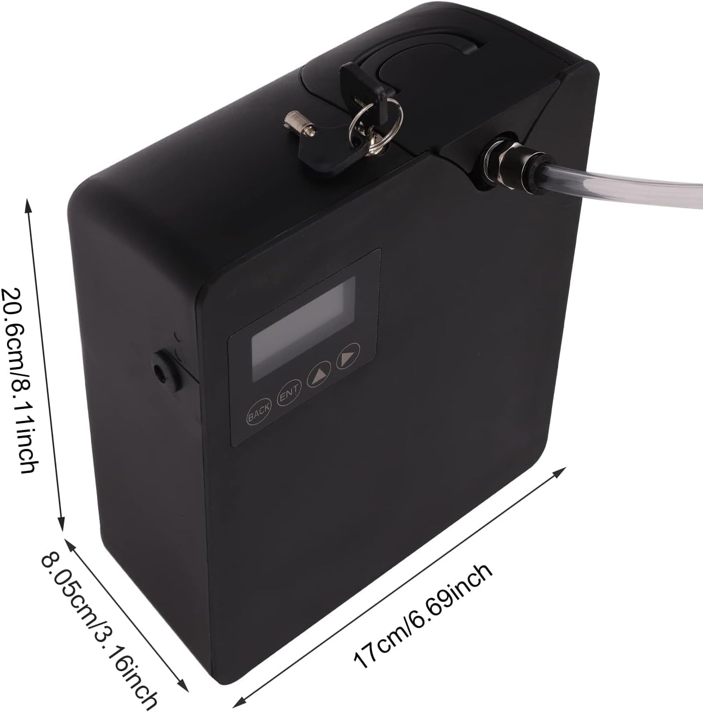 Smart Scented Air Machine, 300ml Essential Oil Diffuser with Professional Atomization Technology – Ideal for Large Rooms, Offices, Spas & Businesses (Black)