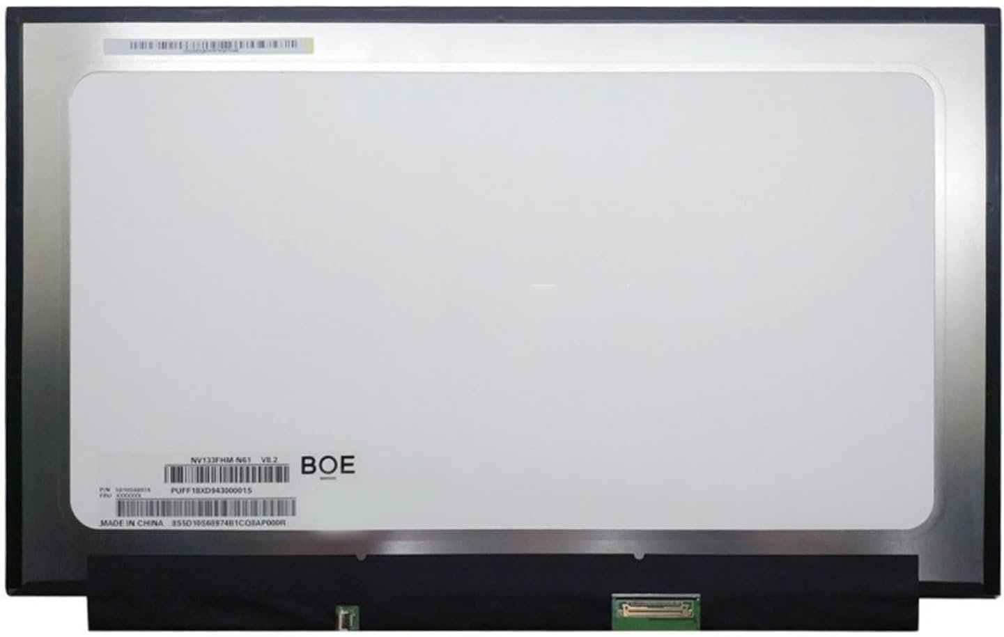 13.3" Laptop Display Screen for for NV133FHM-N46 NV133FHM-N33 N133HCE LM133LF6L03 60Hz 30 Pins Connection